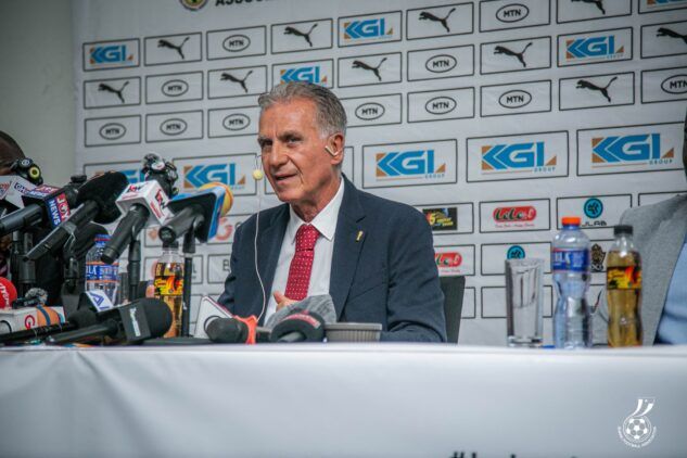 Queiroz Tells Black Stars: Turn Croatia Loss Into a Lesson, Not a Setback