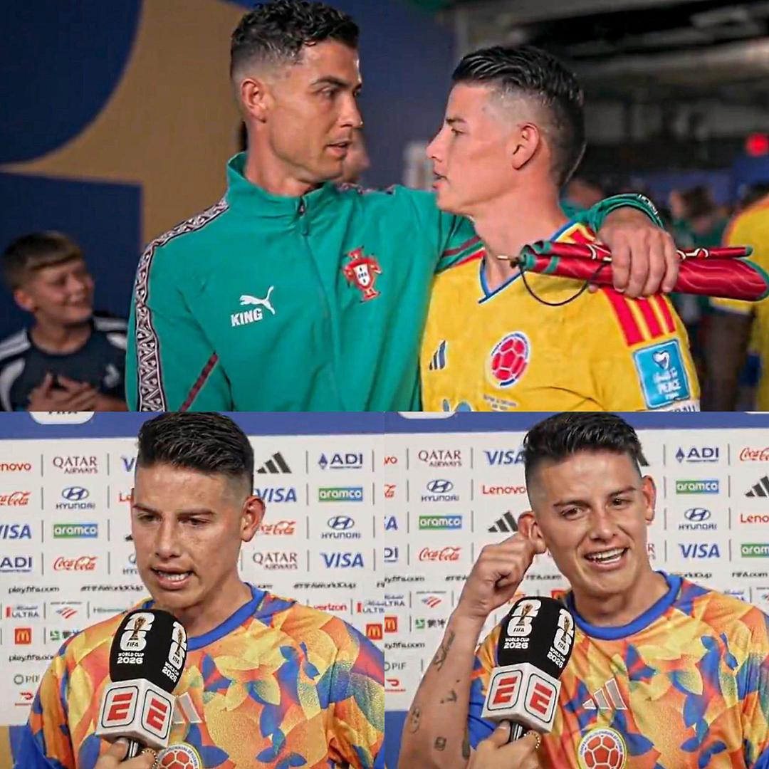 James Rodríguez Hails Cristiano Ronaldo as 'A Wonderful Person' Ahead of Portugal–Colombia Clash