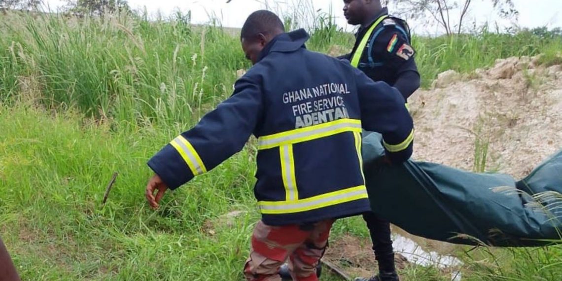 GNFS recovers body of 11-year-old Samuel Awalime after drowning at Adenta Aviation