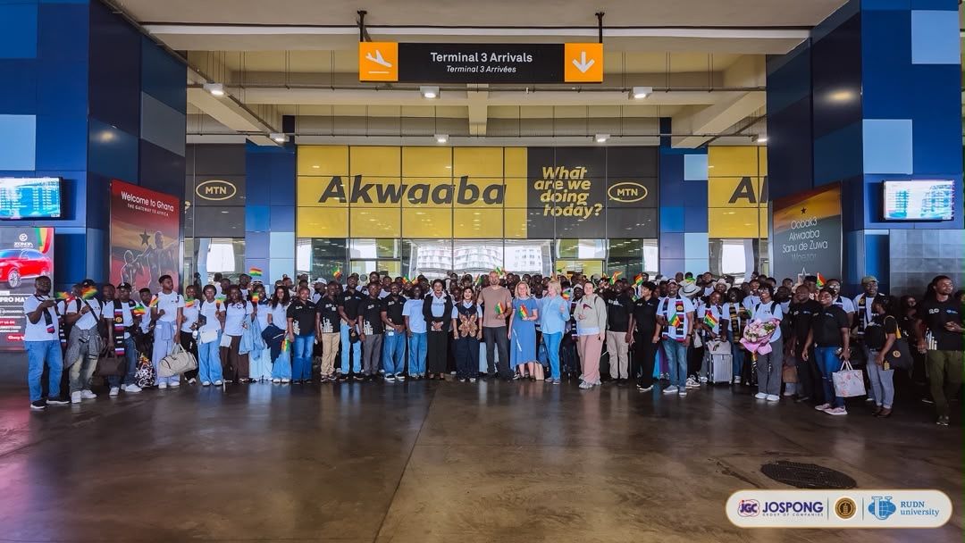 First batch of Jospong-AAC scholars complete Russian education, return to Ghana
