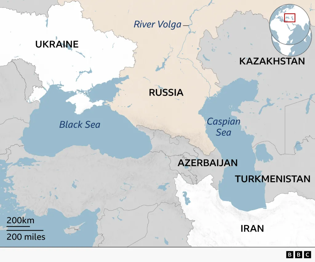 Ukraine's Caspian Sea strike links Iranian-Russian military axis to Kyiv's war — what Ghana should know