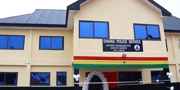 Mahama commissions Akatsi North police headquarters, stresses maintenance culture