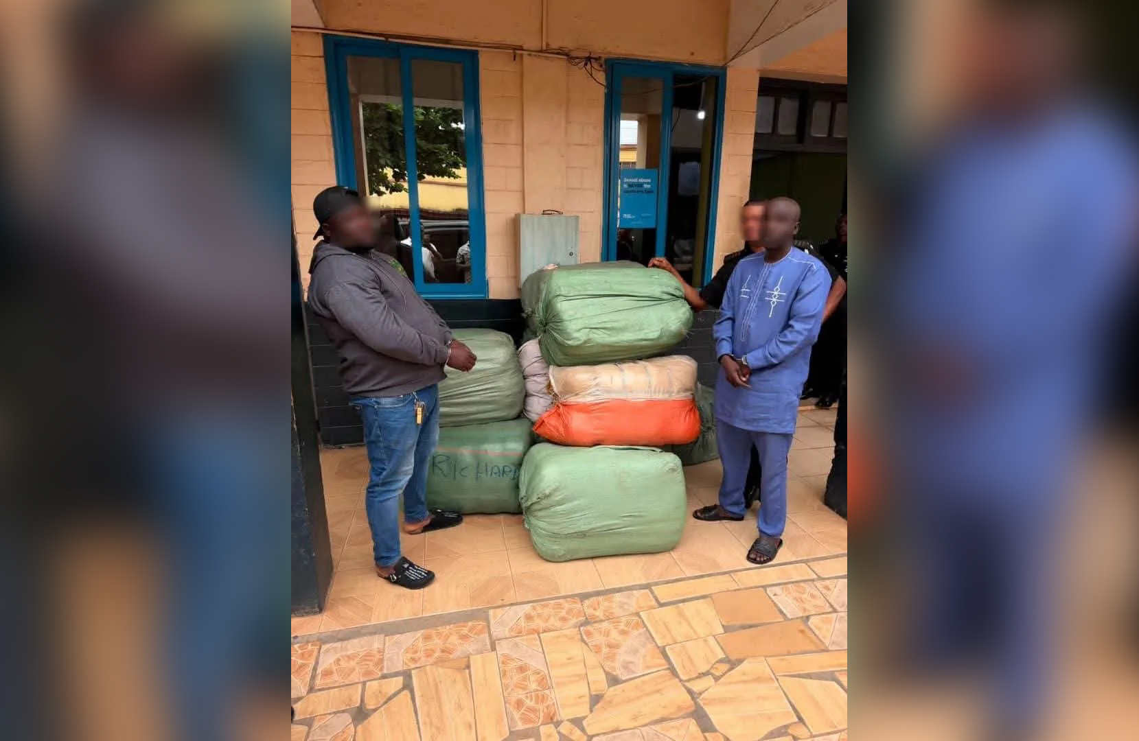 Kumasi drug bust: Police seize 100 parcels of suspected narcotics hidden in fertilizer sacks