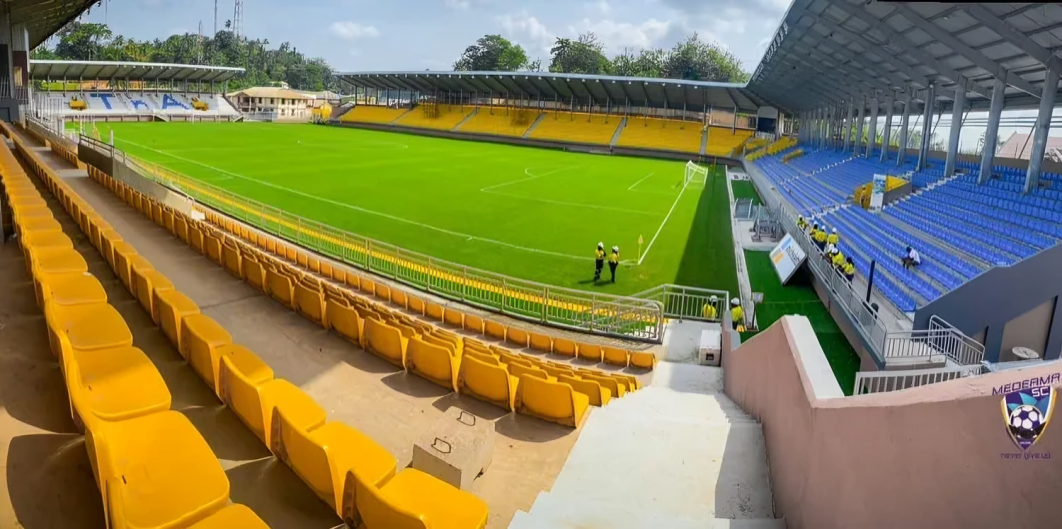 Medeama's TnA Stadium Gets CAF Nod to Host Continental Fixtures