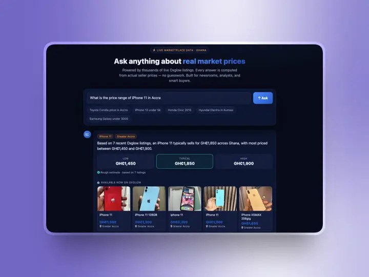Oxglow Launches Ghana's First Homegrown AI Price Assistant—Here's What It Means for Your Wallet