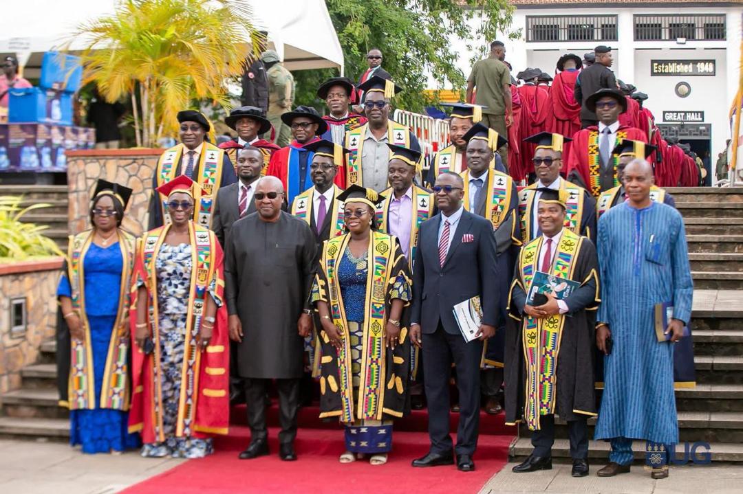 Beyond the doctorate: UG's 157 new PhDs urged to tackle Africa's real challenges