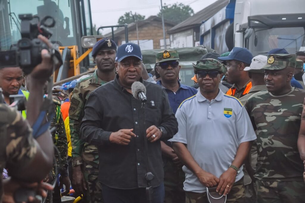 Mahama activates dormant waste transfer stations across Greater Accra to tackle post-flood sanitation crisis