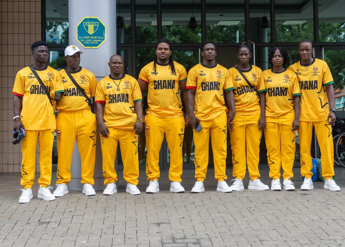 Ghana's Commonwealth Games contingent lands in Glasgow with medal ambitions