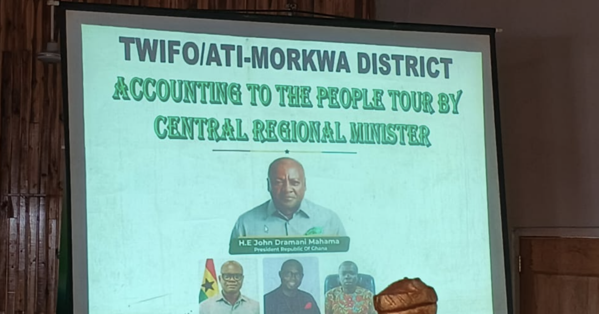 Central Region Minister calls on chiefs to demand accountability from local officials