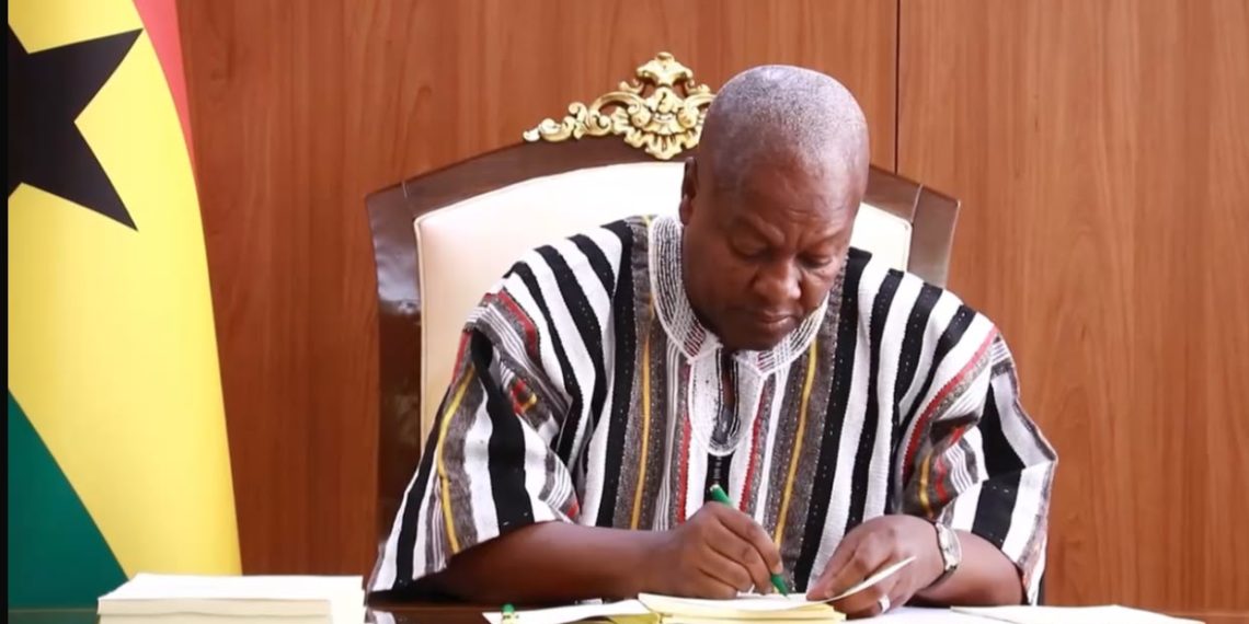 Mahama Signs 10 Bills Into Law: Major Overhaul of Ghana's Tax, Justice and Cocoa Systems Begins