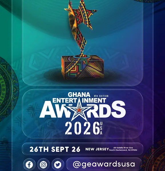 Ghana Entertainment Awards USA 2026 Set for September—Nominees Drop August 7