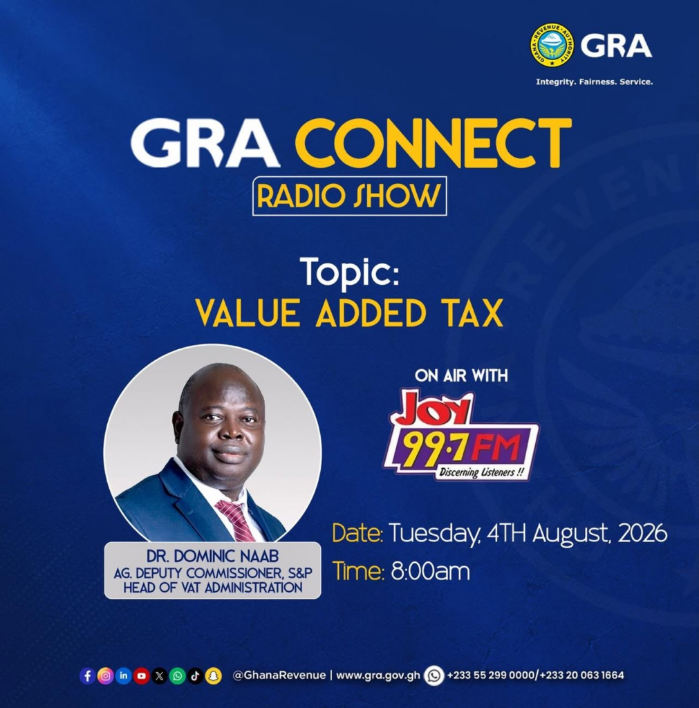 GRA to demystify VAT rules for Ghanaian businesses on Joy FM