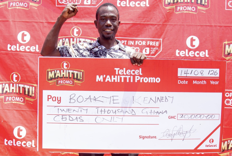 From Cement Shop to Cash Prize: How Telecel M'ahitti is Rewarding Ghanaians Across All 16 Regions