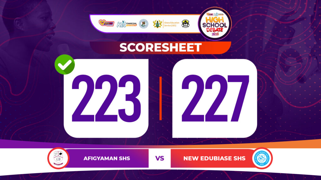 Afigyaman, OKESS Advance to Round of 16 in Thrilling LUV FM High School Debate Finals