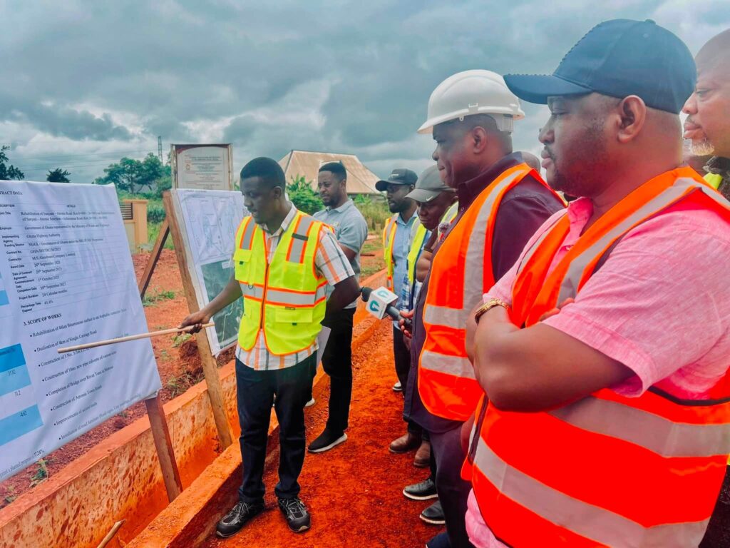 Sunyani–Atronie–Acherensua Road Rehabilitation Progresses as Big Push Initiative Advances in Bono