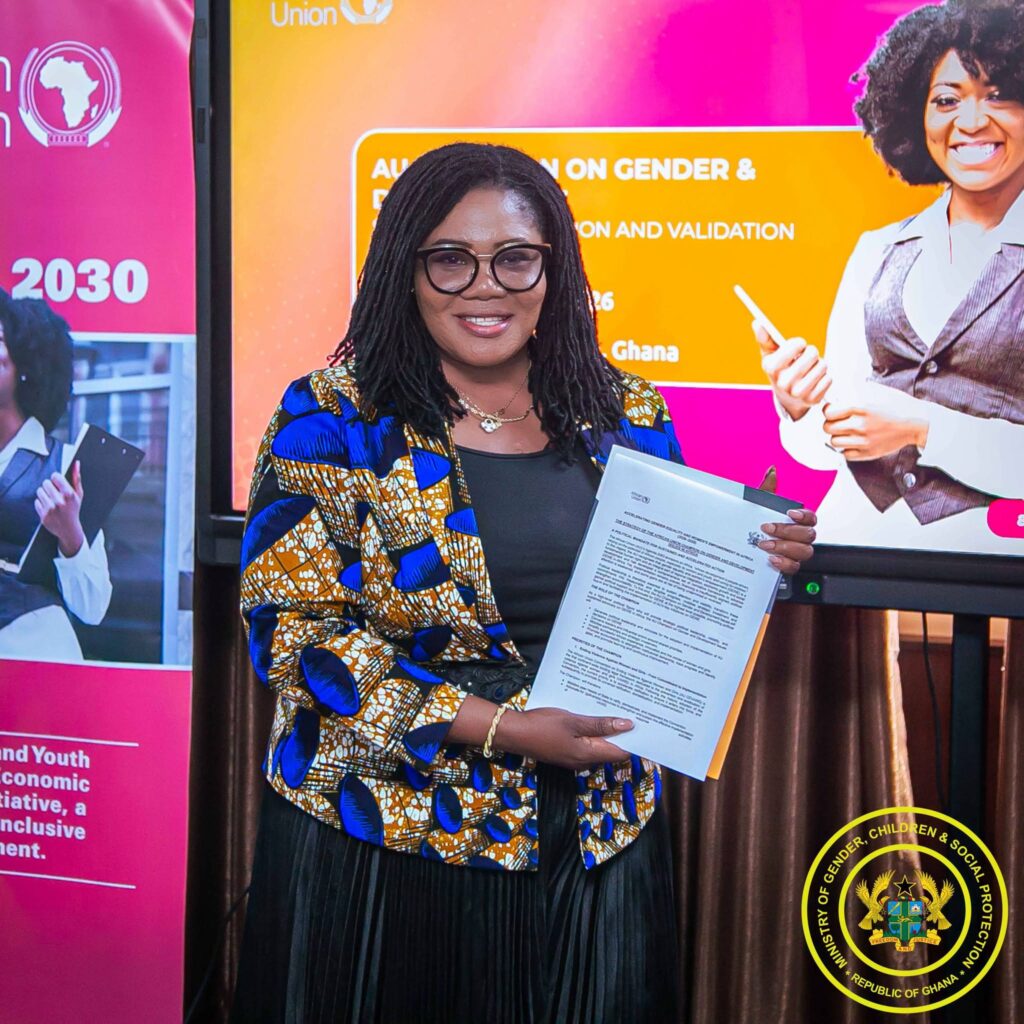 Ghana Receives Blueprint for AU Gender Champion Role Ahead of Continental Leadership