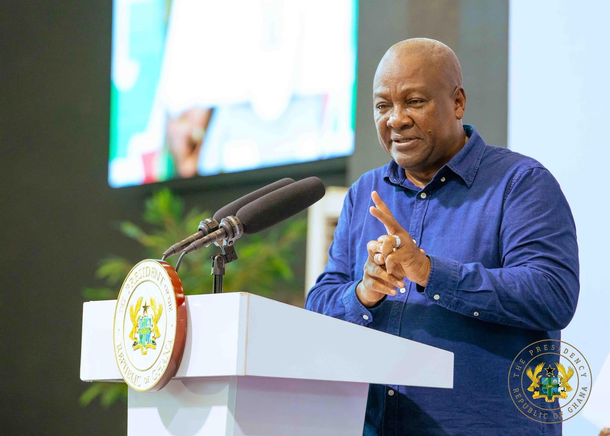 Mahama tackles Ghana's sanitation crisis: President uses viral fish market video to push citizen responsibility