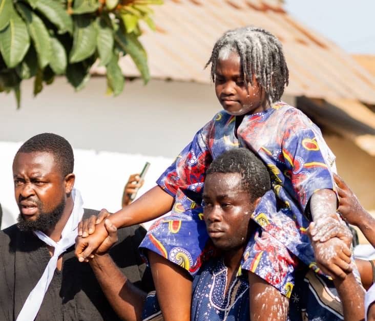 Making History at 10: Ghana's Youngest Queen Nana Afua Kumiwaa I Installed in Awukugua