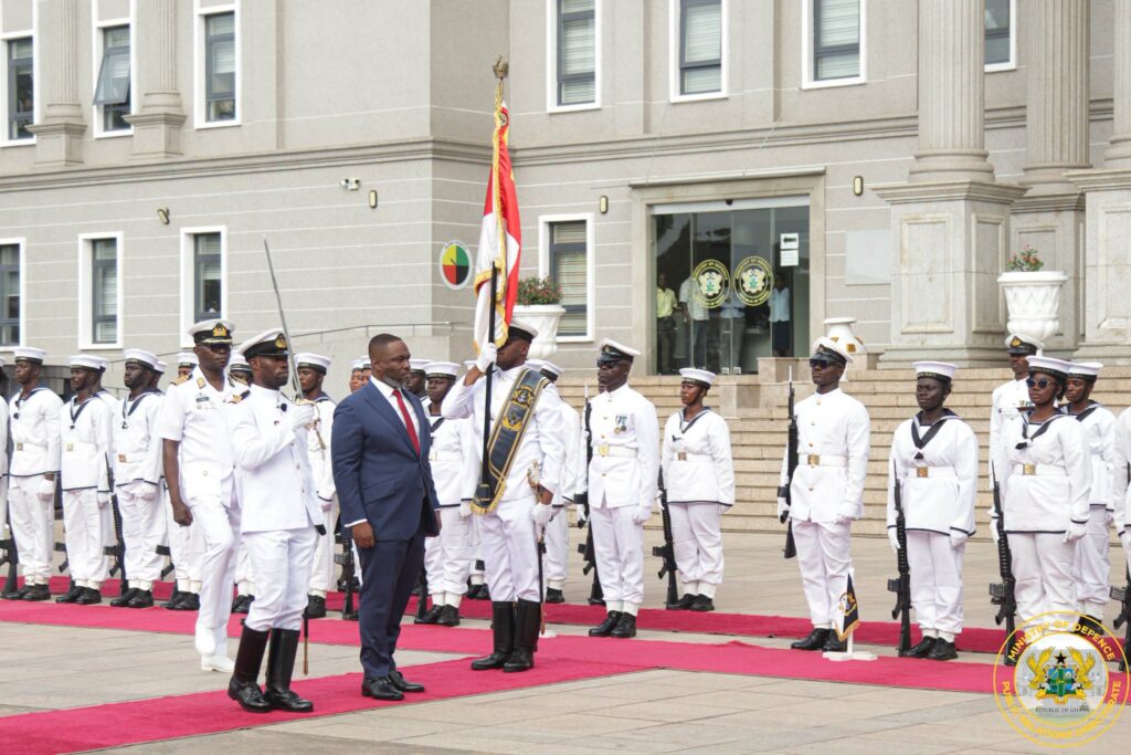 Kenneth Gilbert Adjei Takes Office as Ghana's New Defence Minister