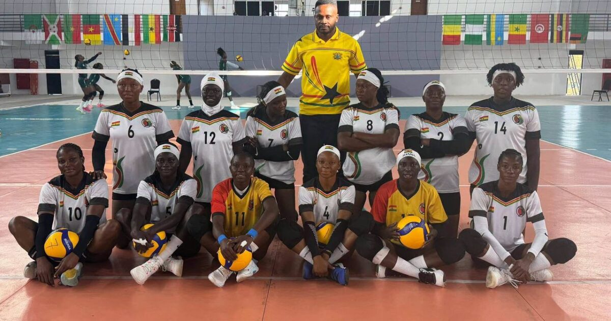 Ghana Advances to Africa Volleyball Nations Cup Quarterfinals with Victory over Zambia