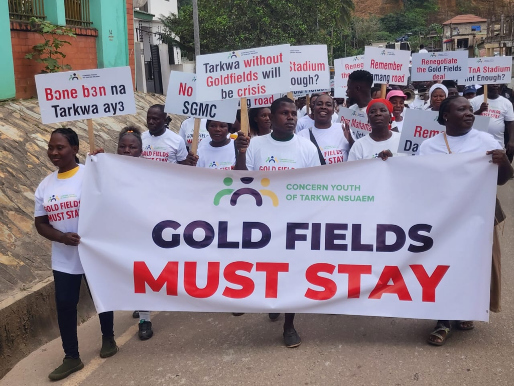 Tarkwa Mine communities push government to renew Gold Fields leases before April 2027 deadline