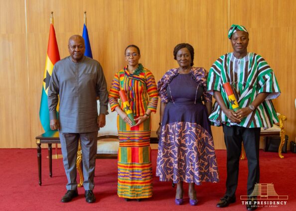 Ayariga and Zanetor Sworn In as Mahama Reshuffles Cabinet