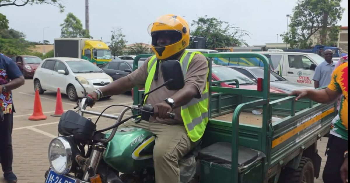Accra Tro-Tro and Motorcycle Operators Face Arrest Over Reflective Sticker Deadline