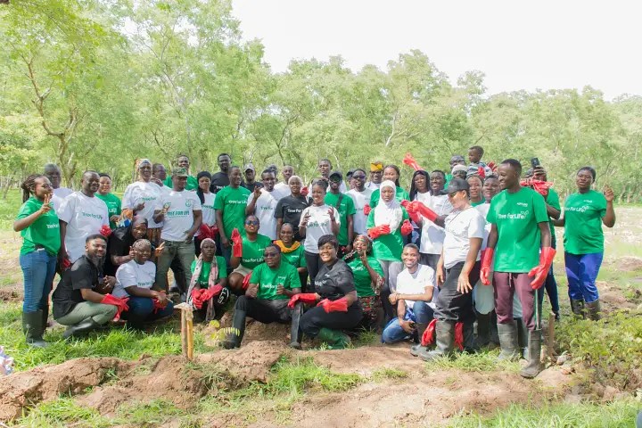 Advans Ghana Plants 1,600 Trees as Part of Sustainability Drive Across Two Regions