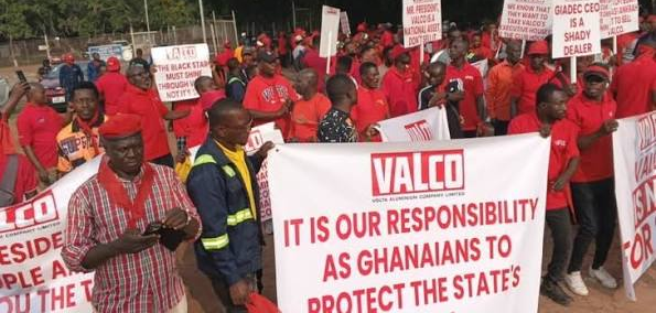 TUC warns government over VALCO future as labour tensions escalate