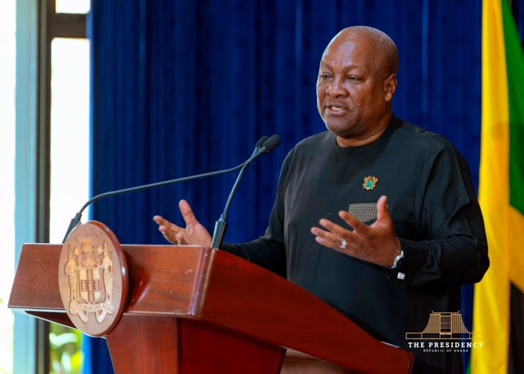 Mahama Plans Caribbean Push for AfCFTA as AU Chair, Eyes Stronger Africa-Caribbean Trade