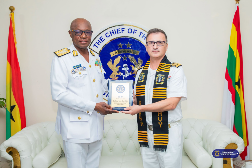 Ghana Navy strengthens maritime security partnership with EU-backed SWAIMS initiative
