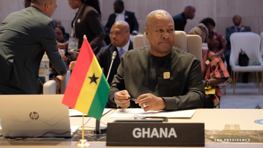 Mahama Returns from Angola AU Summit as Ghana Signals Deeper Continental Engagement