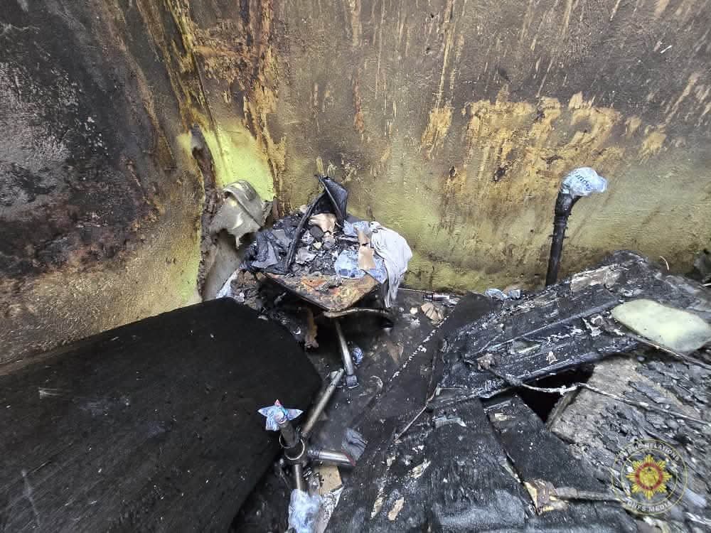 Ho fire: GNFS halts spread of Market Road blaze, warns residents on electrical safety