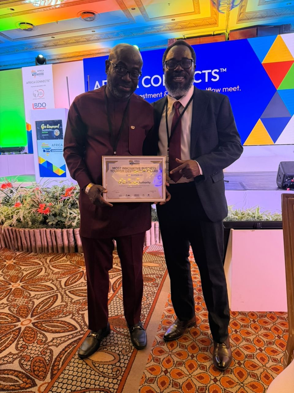 Ghana Clinches Second Runner-Up Award for Innovative Business Tourism in Africa
