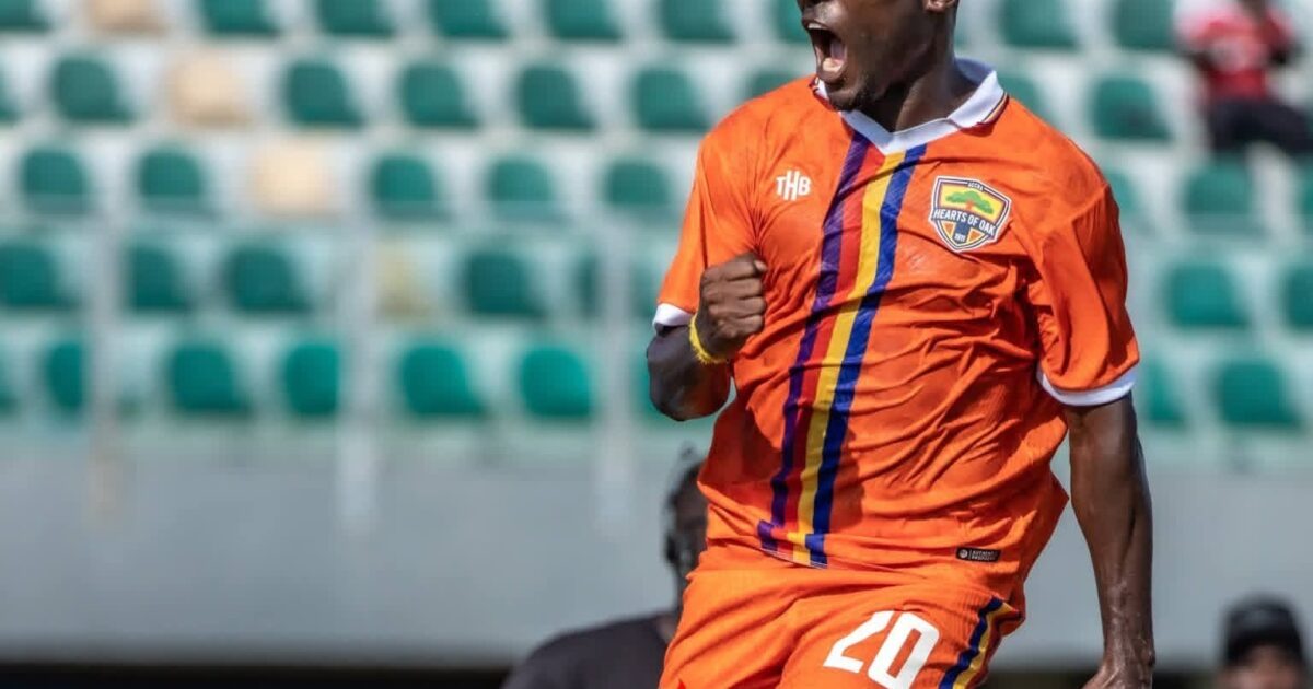 John Antwi's brace puts Hearts striker back in Black Stars spotlight ahead of AFCON qualifiers