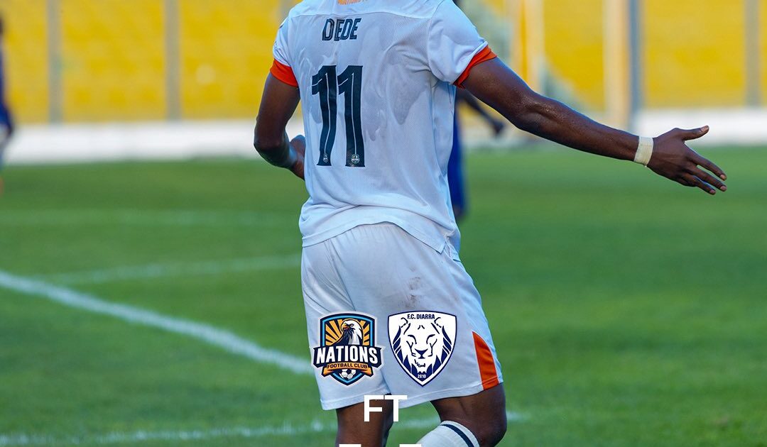 Nations FC's continental dream ends in Accra as FC Diarra holds firm