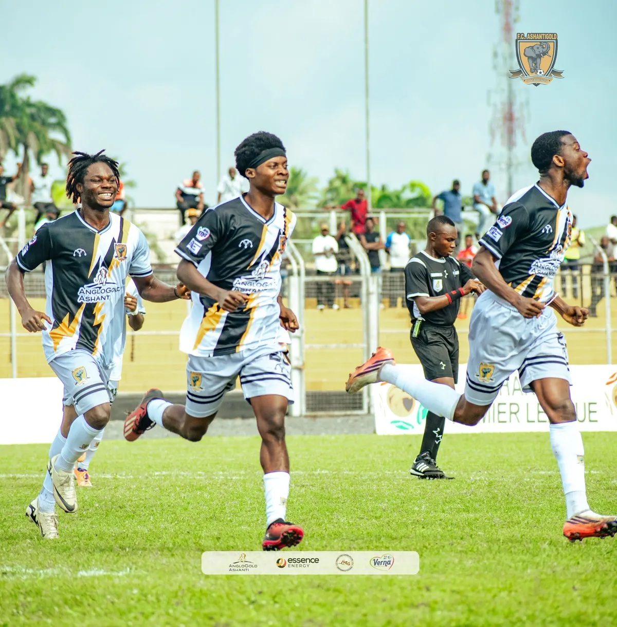 Gyamfi's Hat-trick Leads AshantiGold to Stunning Home Victory in GPL Opener