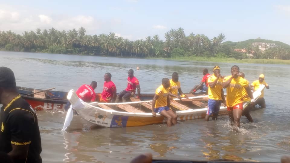 Thousands converge on Cape Coast for Oguaa Fetu Afahye Regatta as ancient traditions colour lagoon