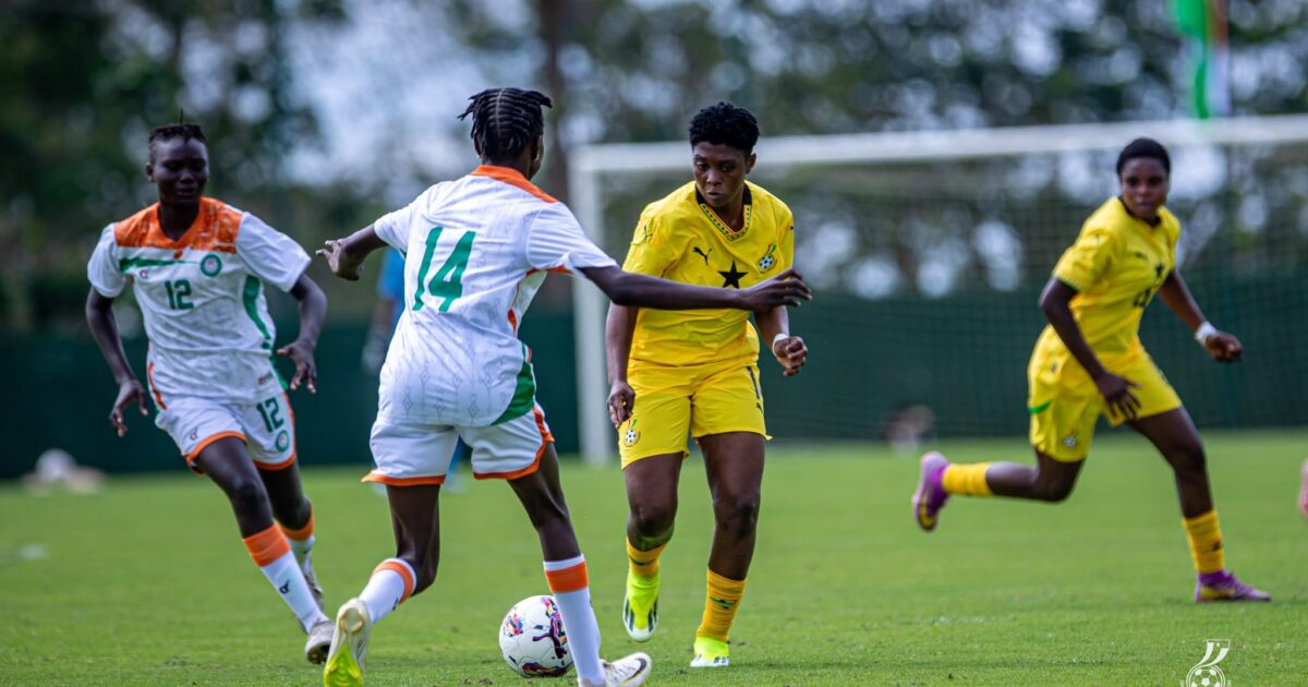 Black Maidens dominate Niger 6-1 to edge closer to WAFU B U-17 glory