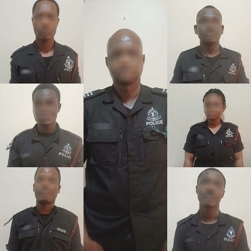 Ghana Police Removes Seven Officers From Duty Over Extortion Allegations