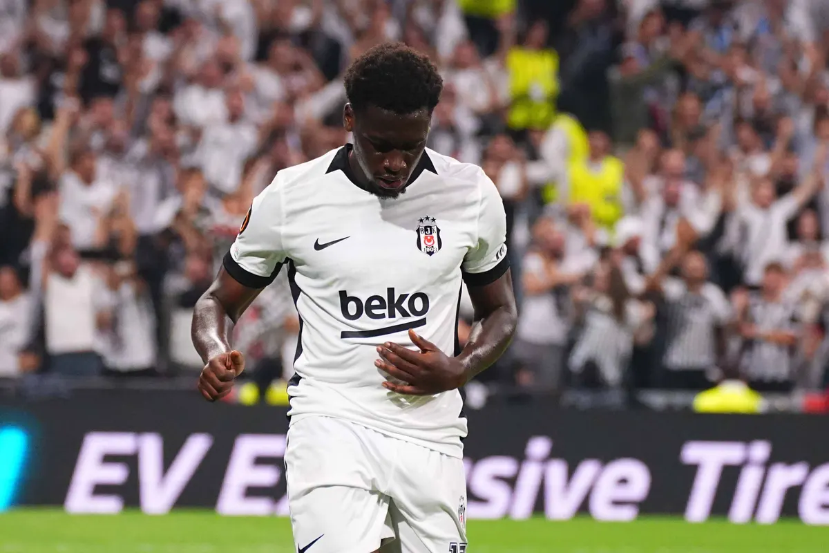 Ghanaian Striker Poku Makes Dream Start at Besiktas with Europa League Goal