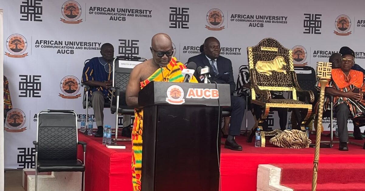 New AUCB Chancellor Charts Digital-First Path for Ghana's Private Universities