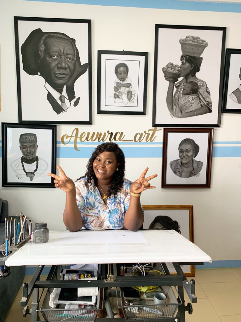 Government Must Do More for Ghana's Visual Arts Sector, Says Acclaimed Pencil Artist Aewura Arts