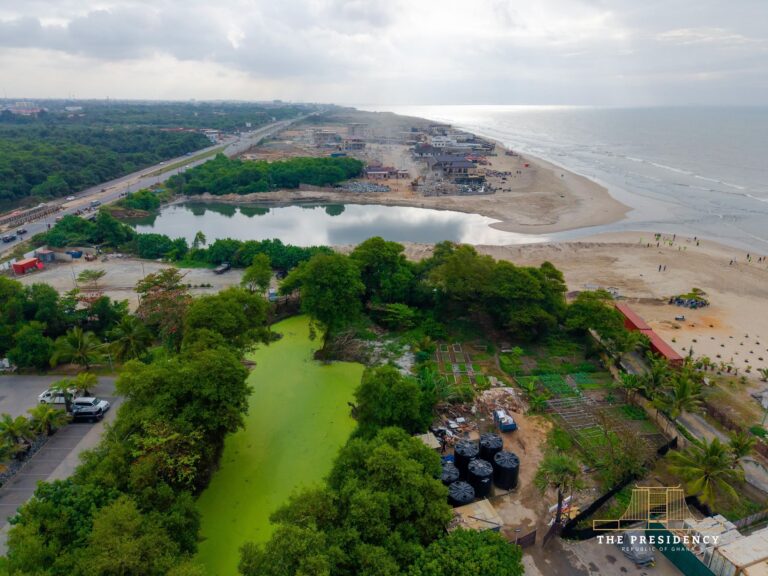 Kpeshie Lagoon set for major ecological rebirth as illegal structures torn down