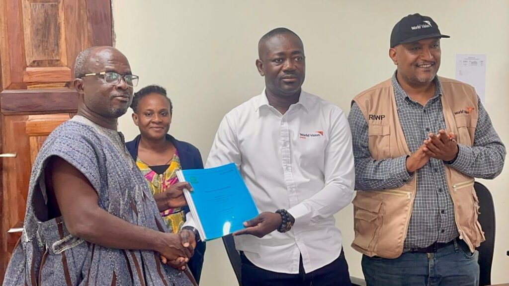 World Vision, Ahafo Districts Partner to Bring Clean Water and Sanitation to Rural Communities