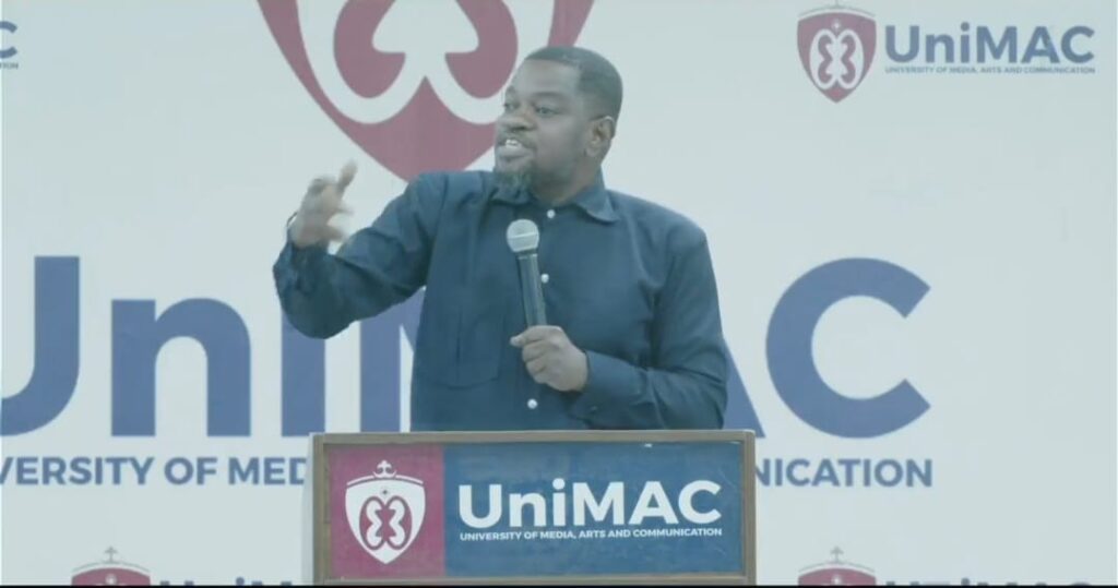Build your brand now: UniMAC dean's key advice for Ghana's new media and arts students