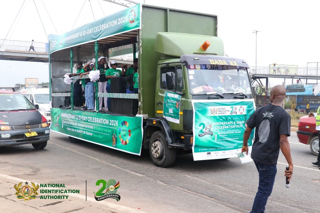 NIA celebrates 20 years with Identity Day push: free registration drive hits Accra streets