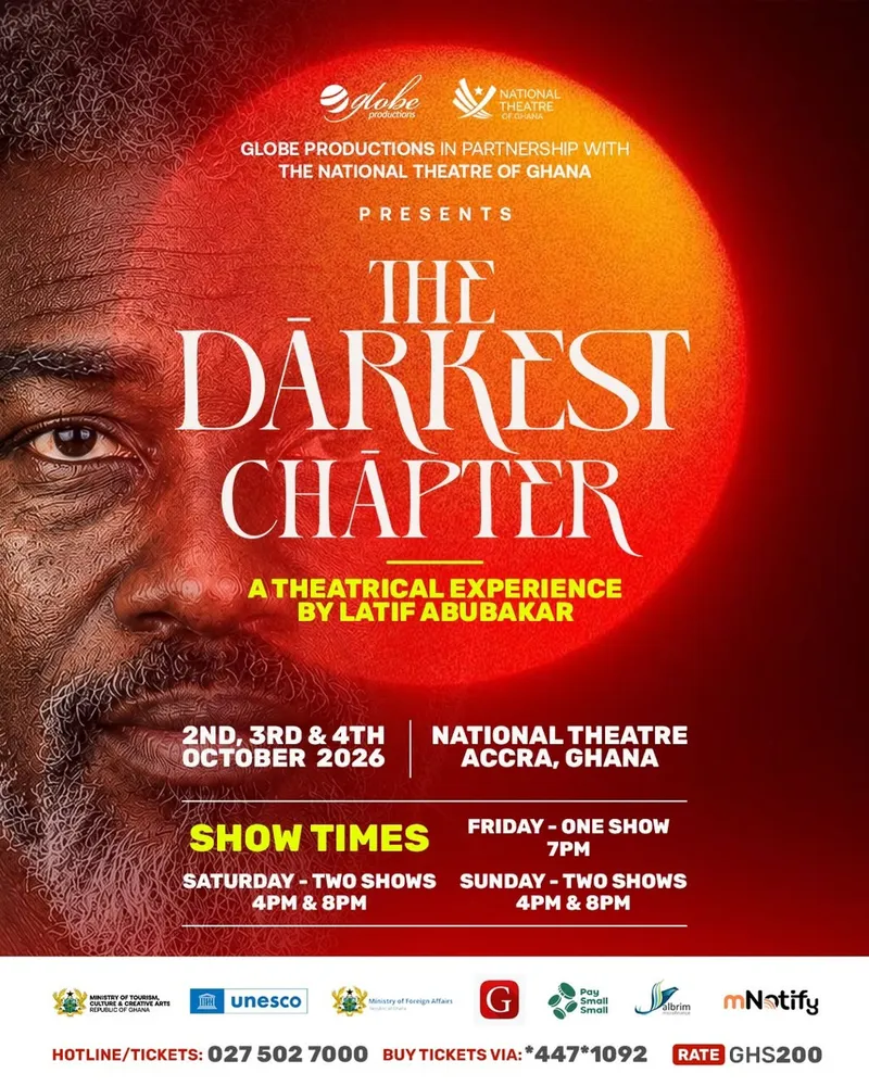 Ghanaian playwright Latif Abubakar stages Mahama's slavery reckoning in bold new production
