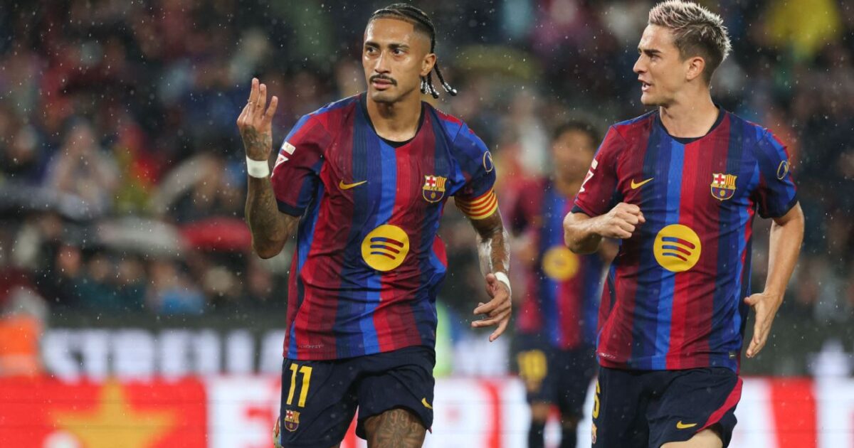 Barcelona's Dominant Form Sets LaLiga Pace as Raphinha Stars in Seven-Goal Demolition