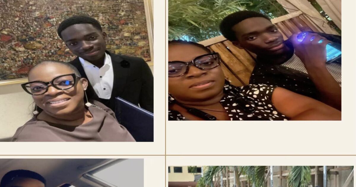 A Mother's Heartbreak: Ama Baidoo Bids Farewell to Son Ivan, Law Student at Central University
